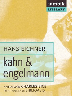 cover image of Kahn & Engelmann